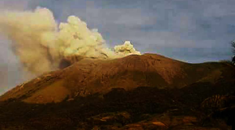 Kanlaon Volcano - Steam Explosion