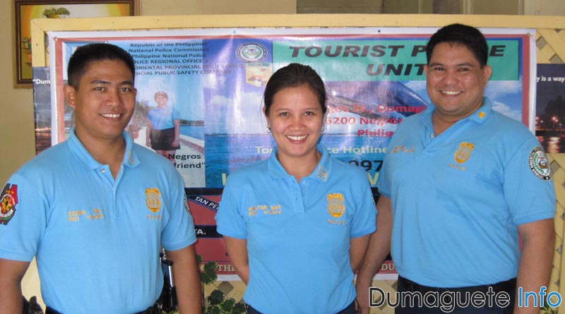 police officers in Dumaguete
