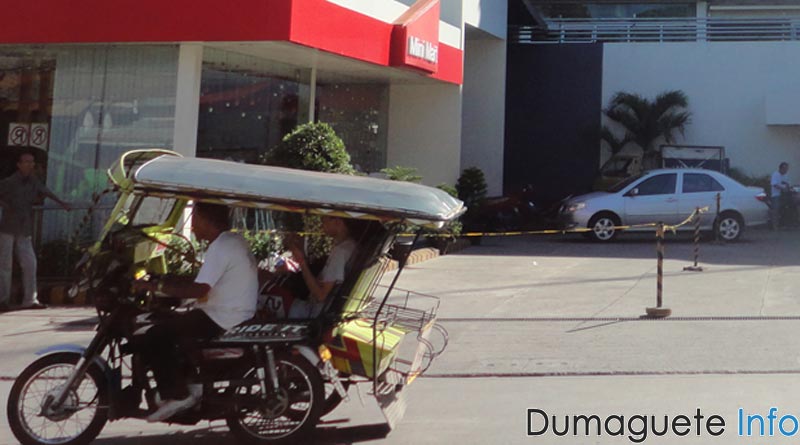 tricycle drivers in Dumaguete