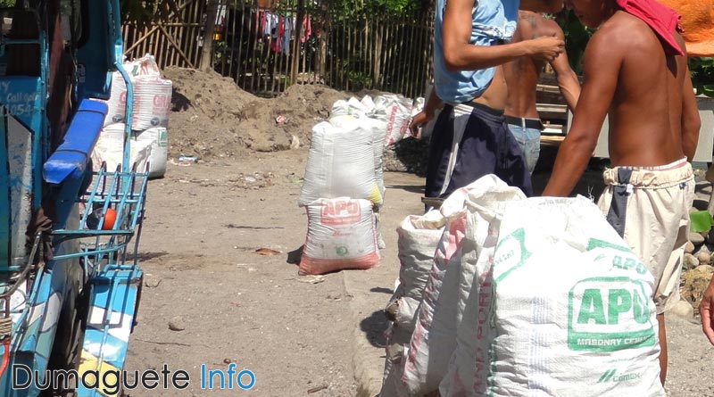 Imported cement inspected by DTI - Dumaguete Info