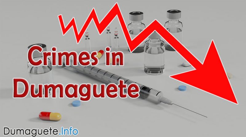 Crimes in Dumaguete Declining