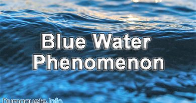Blue Water Phenomenon in Blue River of Dauin