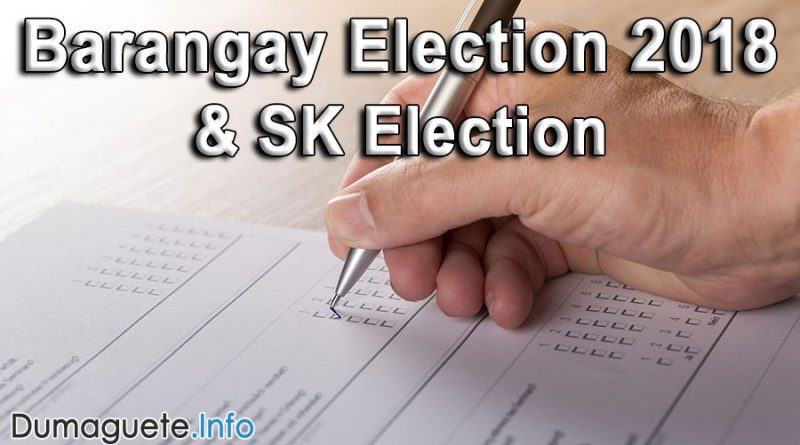 Barangay Election 2018 – Poll Hotspots