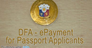 ePayment for DFA Passport Applicants