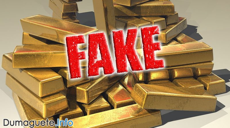 Fake Gold sold for 2 Million in Dumaguete