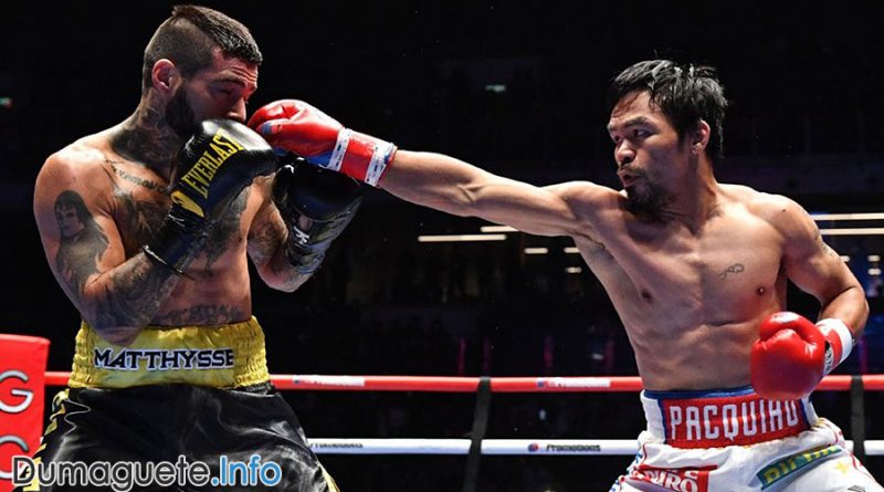 Pacquiao VS Matthysse – First Knockout in 9 Years