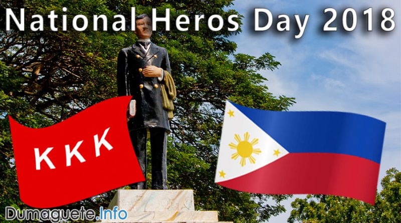 National Heroes’ Day 2018