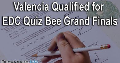 Valencia Qualified for EDC Quiz Bee Grand Finals