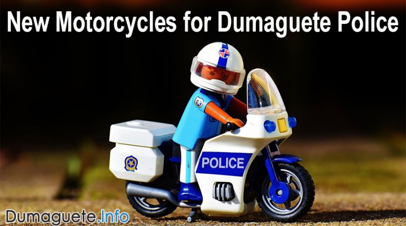 New Motorcycles for Dumaguete Police