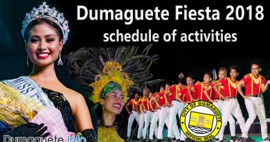 Dumaguete Fiesta 2018 – Schedule