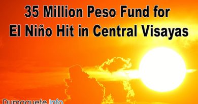 35 Million Peso Fund for El Niño Hit in Central Visayas