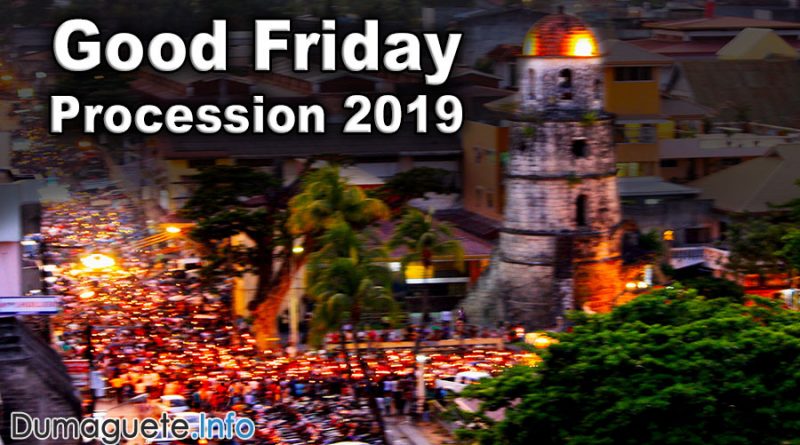 Good Friday 2019 Procession in Dumaguete