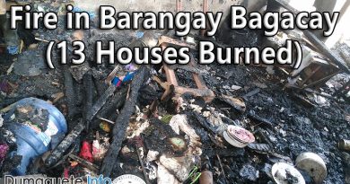 Fire in Barangay Bagacay - 13 Houses Burned