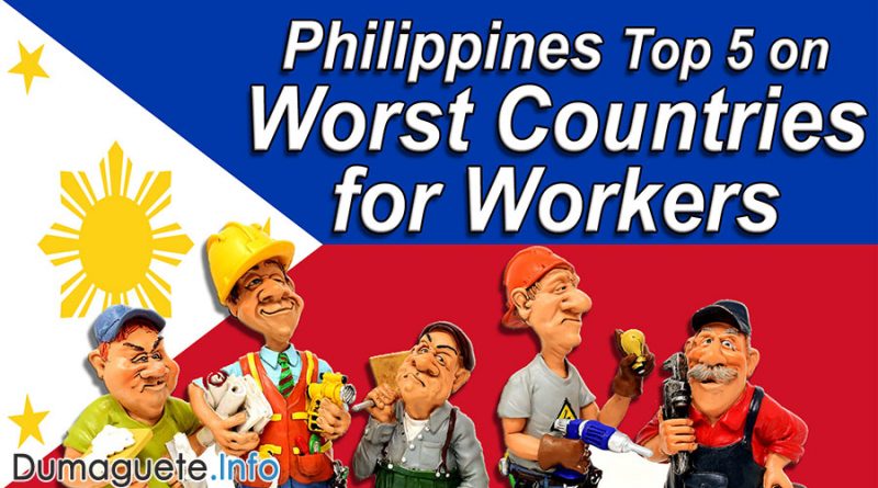 Philippines 5th on Worst Countries for Workers