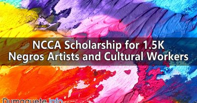 NCCA Scholarship for 1.5K Negros Artists and Cultural Workers
