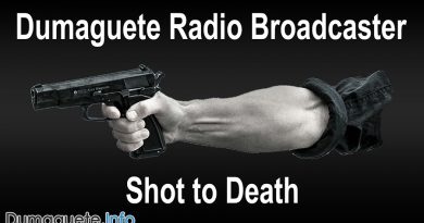 Dumaguete Radio Broadcaster - Shot to Death