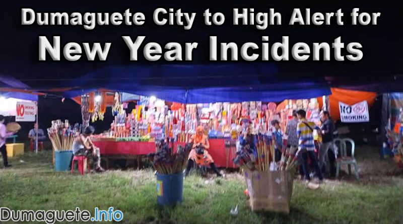 Dumaguete City to High Alert for New Year Incidents