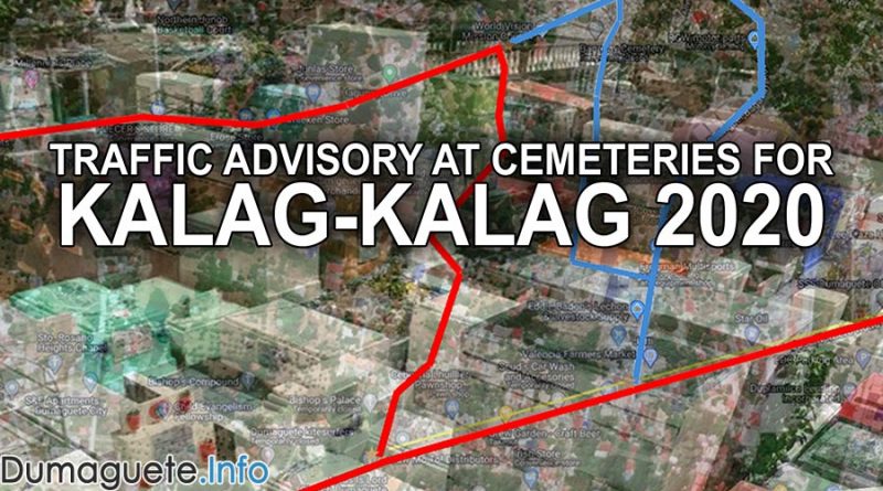 Traffic Advisory at Cemeteries for Kalag-Kalag 2020
