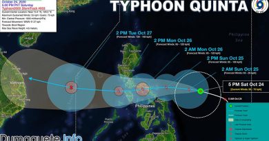 Typhoon Quinta Affects Hundred in Negros Oriental