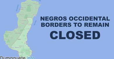 Negros Occidental Borders to Remain Closed