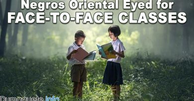 Negros Oriental Eyed for Face-to-Face Classes