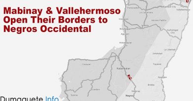 Mabinay and Vallehermoso Open Their Borders to Negros Occidental