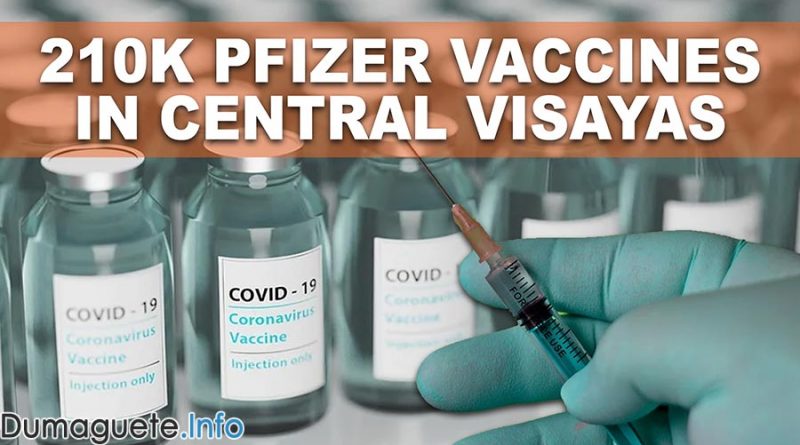 210K Pfizer Vaccines in Central Visayas