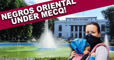 Negros Oriental Now Under MECQ