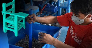 Dumaguete’s Plastic Waste Converted to Chairs
