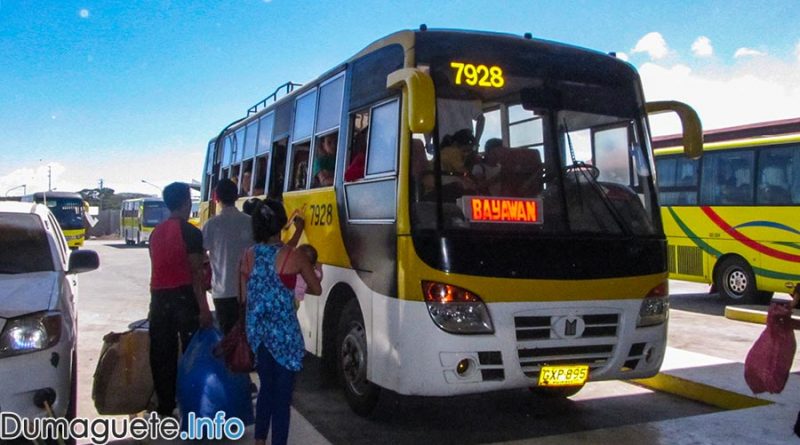 Bus Trips Resume for Negros Oriental – Negros Occidental