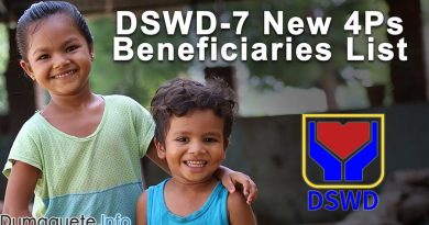 DSWD-7 New 4Ps Beneficiaries List for Validation