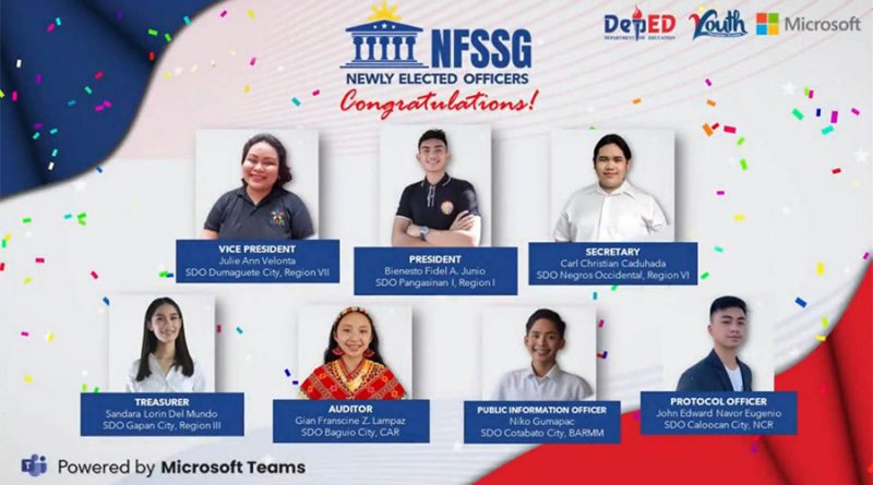 NFSSG Newly Elected Officers to be the “Voice” of Filipino Youth