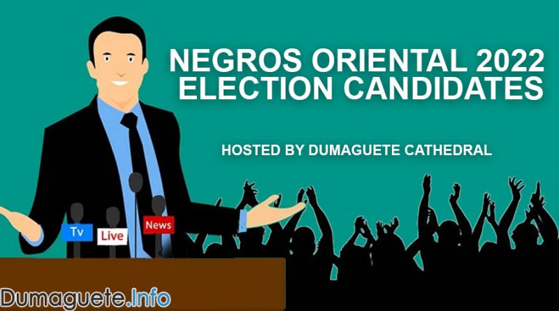 Forums for Negros Oriental 2022 Election Candidates to be hosted by Dumaguete Cathedral