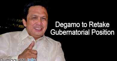 Degamo to retake Gubernatorial Position